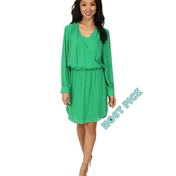 Vince Camuto Eclipse Green Dress NWT - Picture 1 of 4